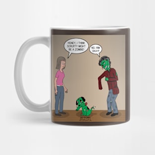 Zombie Pet Dog Mug